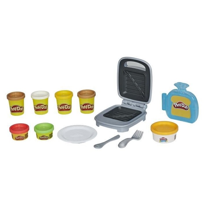 PLAY-DOH - Kitchen Creations - Croque -monsieur - theme de la nourritu