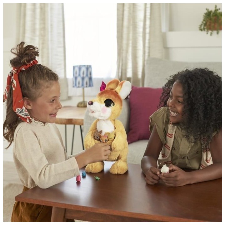 FURREAL FRIENDS - Mama Josie - jouet kangourou interactif