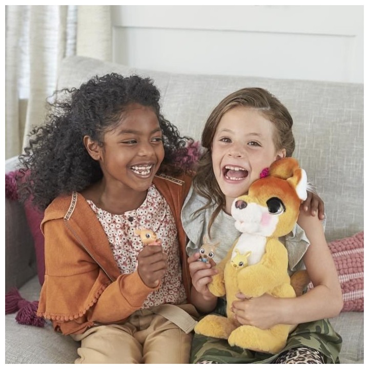 FURREAL FRIENDS - Mama Josie - jouet kangourou interactif