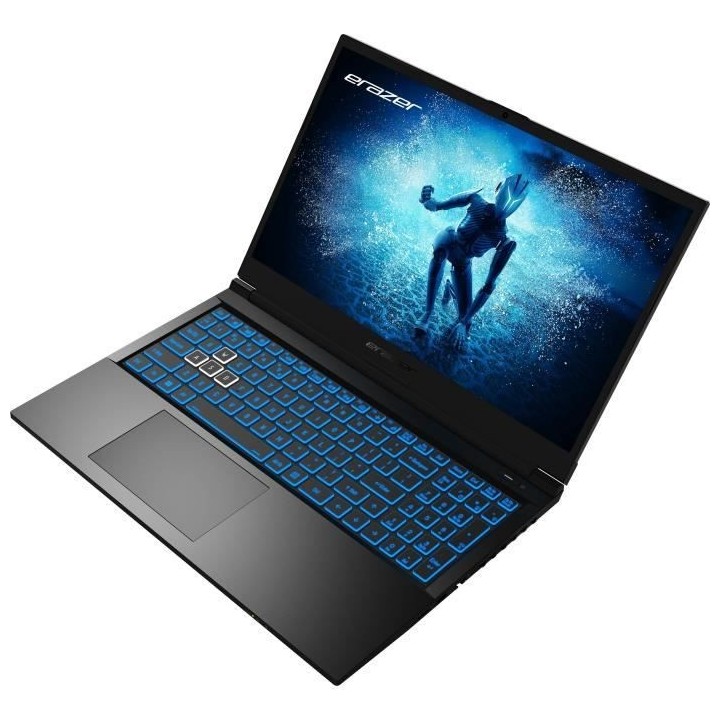 PC portable Gamer - ERAZER - DEPUTY P60 - 15,6” FHD 144Hz - i7-12650