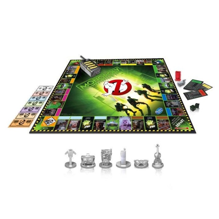MONOPOLY - édition Ghostbusters S.O.S Fantômes pour enfants - des 8