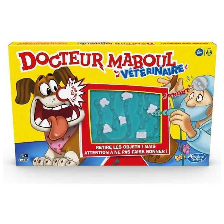 DOCTEUR MABOUL - Vétérinaire - Jeu de plateau pour enfants des 6 an