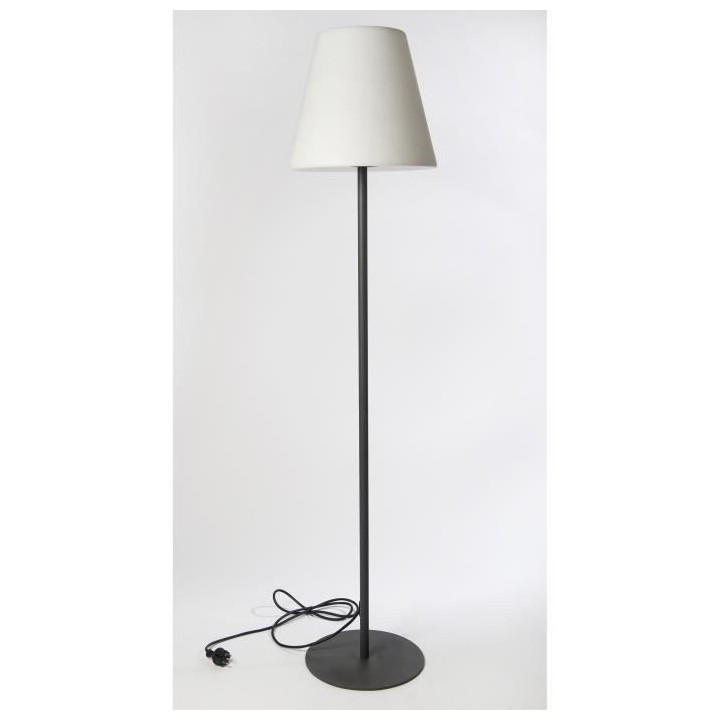 Lampadaire lumineux extérieur - LUMISKY - 150cm - Acier et polyéthyl