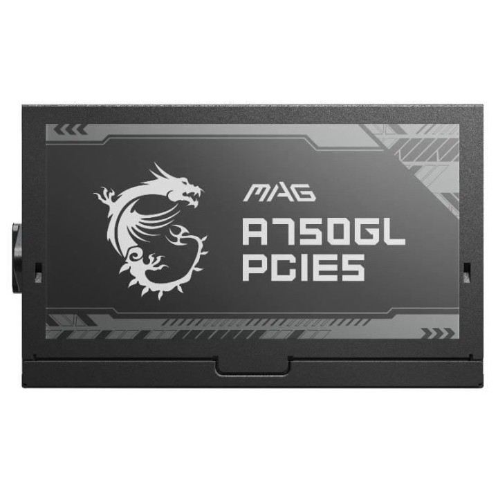 MSI Alimentation PC MAG A750GL PCIE5 - 750W 80+ Gold Modulaire