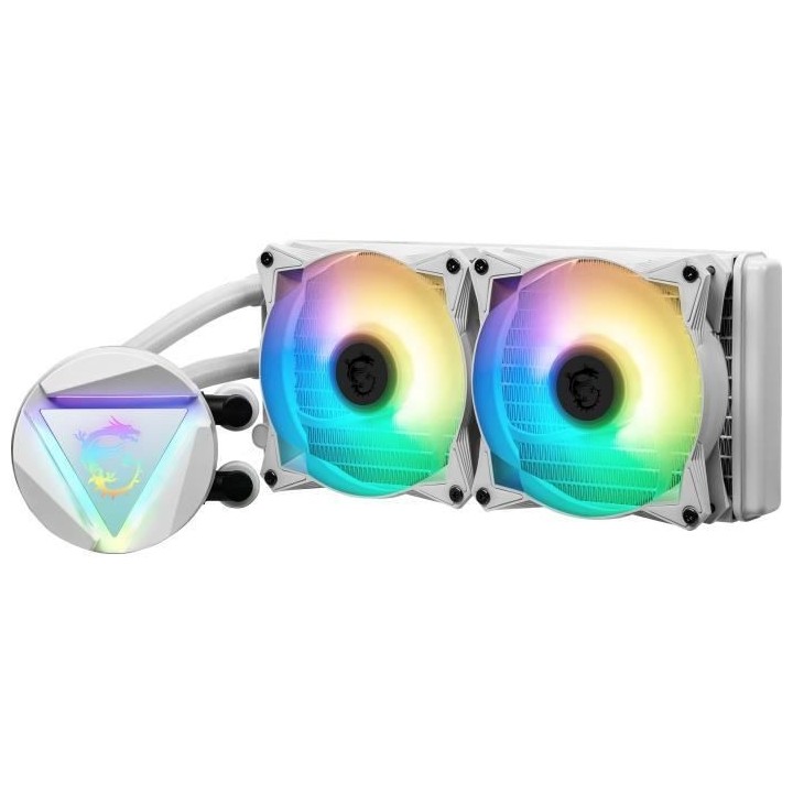 Watercooling - MSI - MAG CORELIQUID 240R V2 - White - (306-7ZW1B50-813
