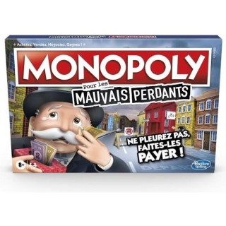 MONOPOLY - Pour les Mauvais Perdants - Jeu de plateau - a partir de 8