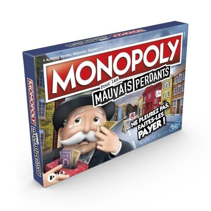 MONOPOLY - Pour les Mauvais Perdants - Jeu de plateau - a partir de 8