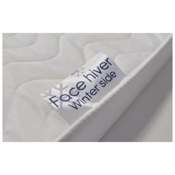 Matelas Climatisé TINEO 70x140 cm - Epaisseur 10 cm - Avec drap houss