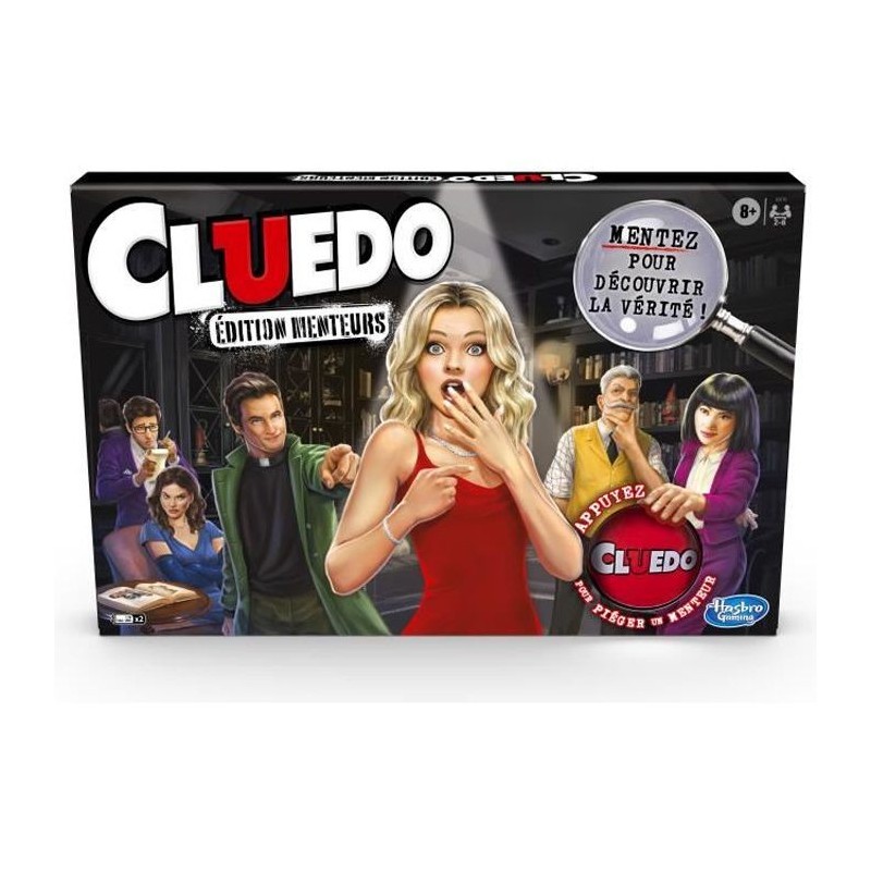 CLUEDO - édition Menteurs - pour enfants - a partir de 8 ans