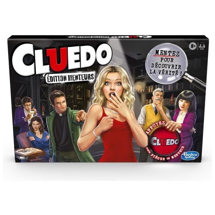 CLUEDO - édition Menteurs - pour enfants - a partir de 8 ans