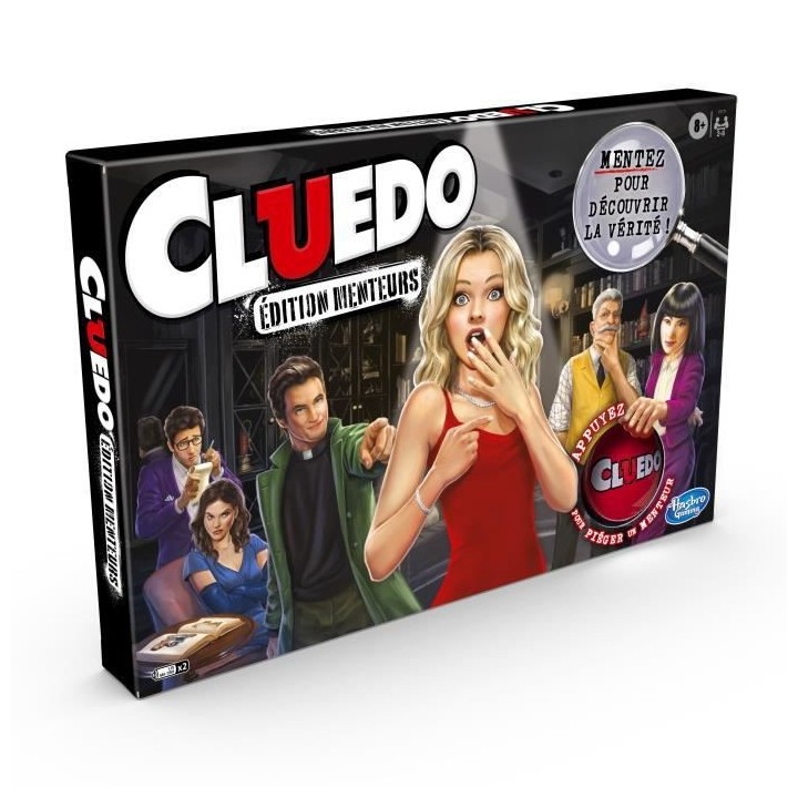 CLUEDO - édition Menteurs - pour enfants - a partir de 8 ans