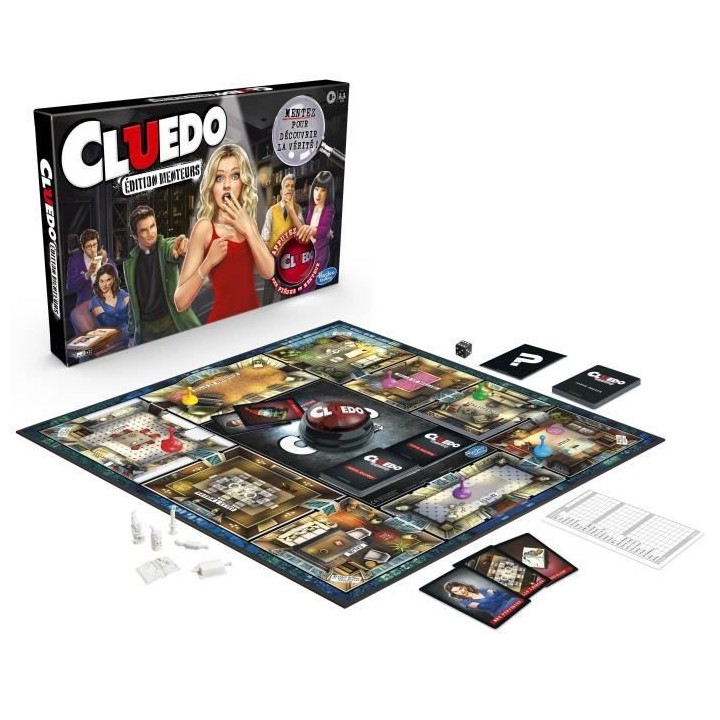 CLUEDO - édition Menteurs - pour enfants - a partir de 8 ans