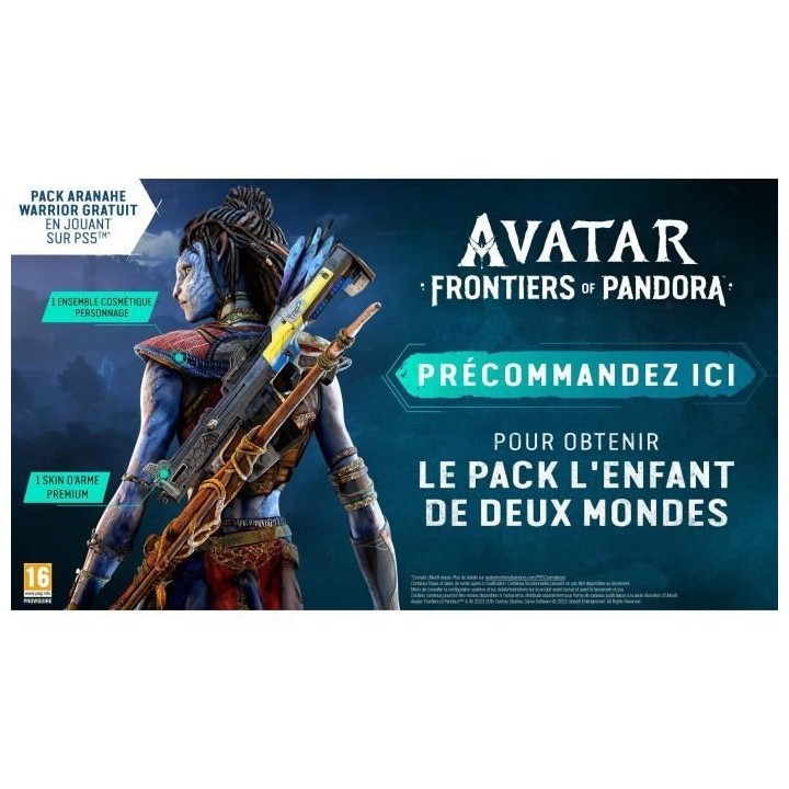 Avatar : Frontiers of Pandora - Jeu Xbox Series X - Edition Gold