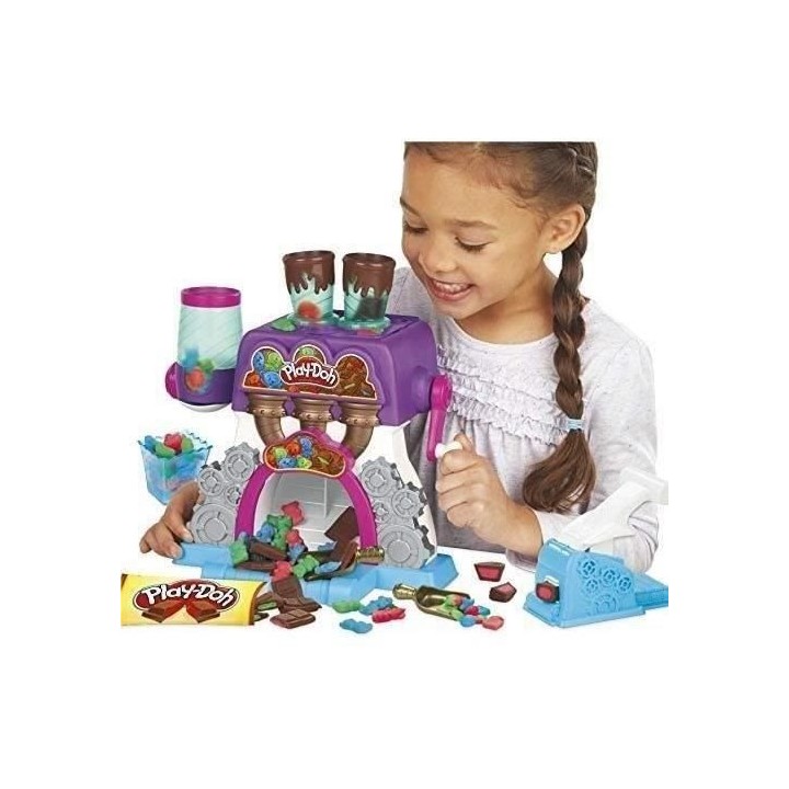 PLAY-DOH - Kitchen Creations - La chocolaterie avec 5 couleurs de pâ