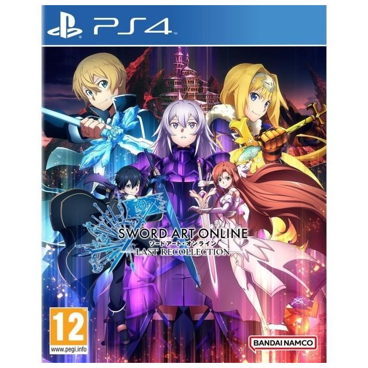 Sword Art Online Last Recollection - Jeu PS4