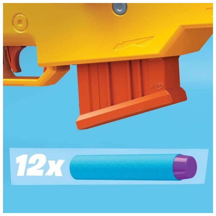 NERF - Fortnite BASR-L - Blaster a verrou et a chargeur, inclut viseur