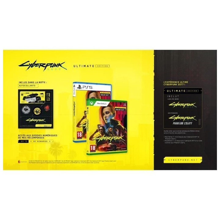 Cyberpunk 2077: Ultimate Edition - Jeu Xbox Series X
