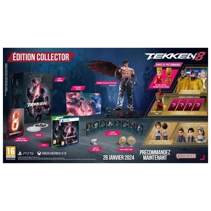 TEKKEN 8 - Jeu Xbox Series X - Edition Collector