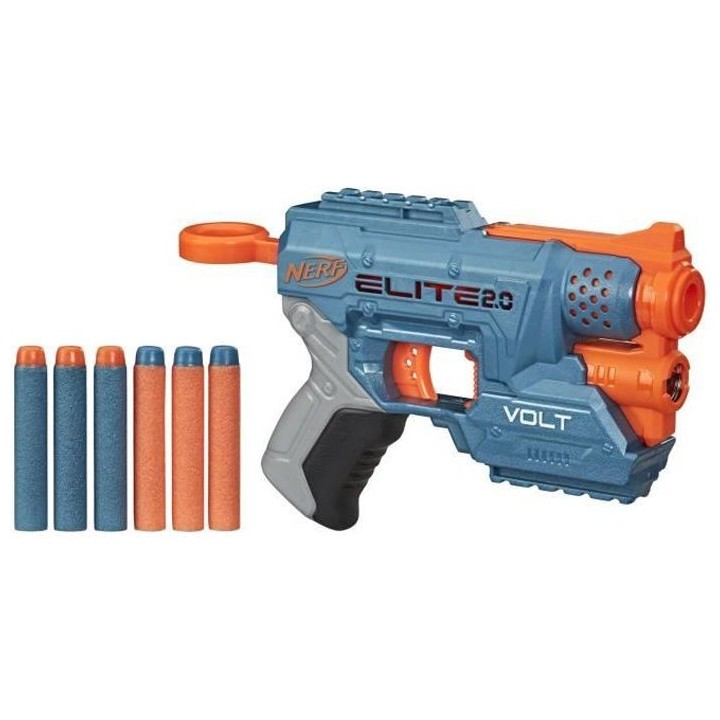 NERF - Elite 2.0 - Blaster Volt SD -1 - 6 fléchettes NERF - officiell
