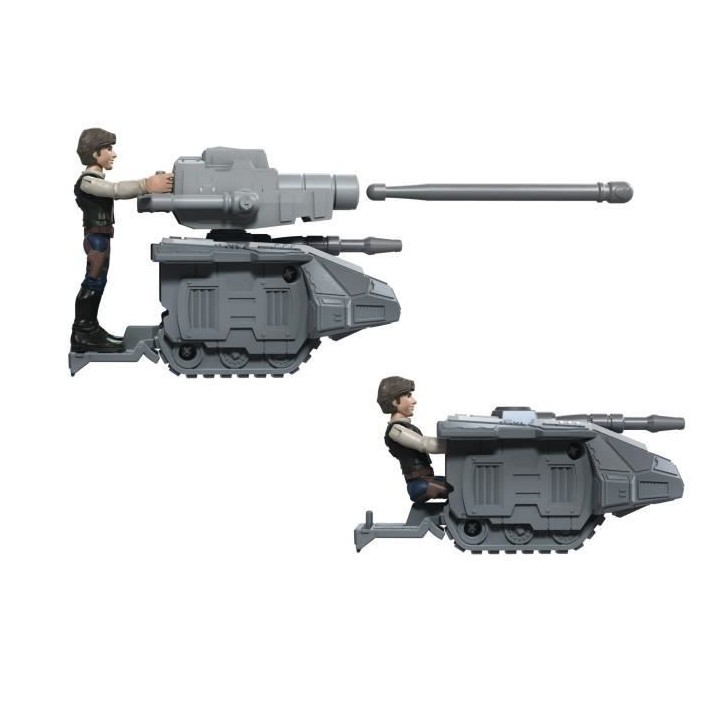 STAR WARS - Mission Fleet - Han Solo et Faucon Millenium - figurine de