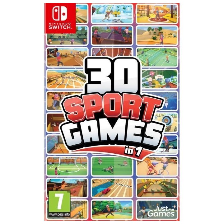 Jeu Nintendo Switch - 30 Sport Games in 1 - Sport - En boîte - Cartou