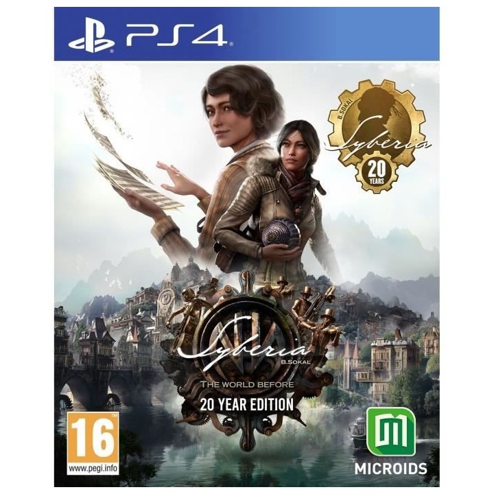 Syberia : The World Before - 20 Years Edition - Jeu PS4