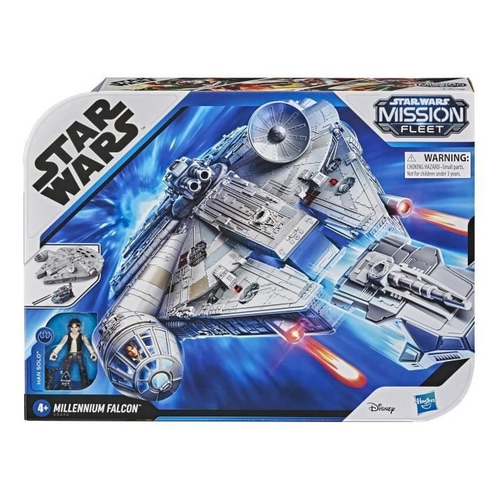 STAR WARS - Mission Fleet - Han Solo et Faucon Millenium - figurine de