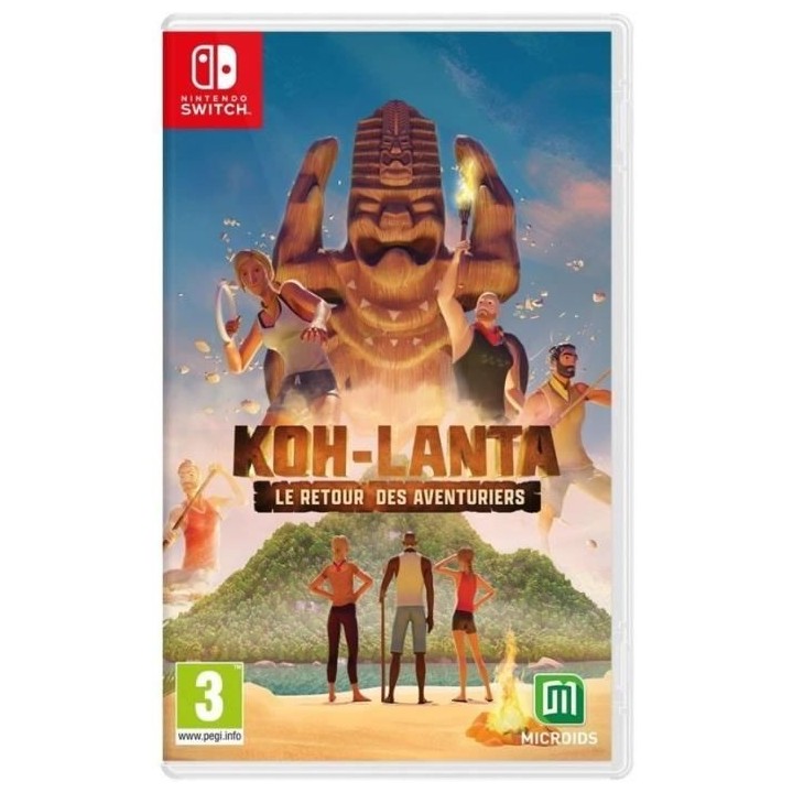 KOH LANTA 2022 Le Retour des Aventuriers Jeu Switch