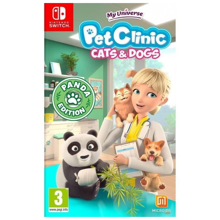 My Universe - PET CLINIC Panda Edition Jeu Switch
