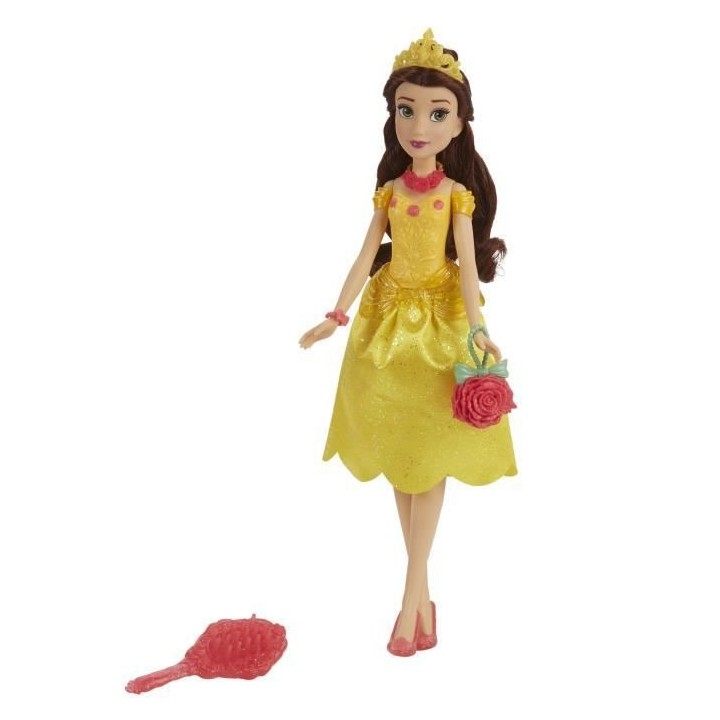 DISNEY PRINCESSES - Princesse et surprises - Poupée mannequin Belle -