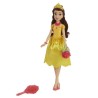 DISNEY PRINCESSES - Princesse et surprises - Poupée mannequin Belle - 10 vetements et accessoires - pour enfants - des 3 ans