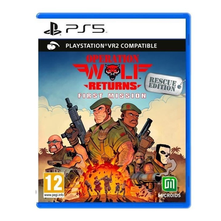 Operation Wolf Returns : First Mission Jeu PS5