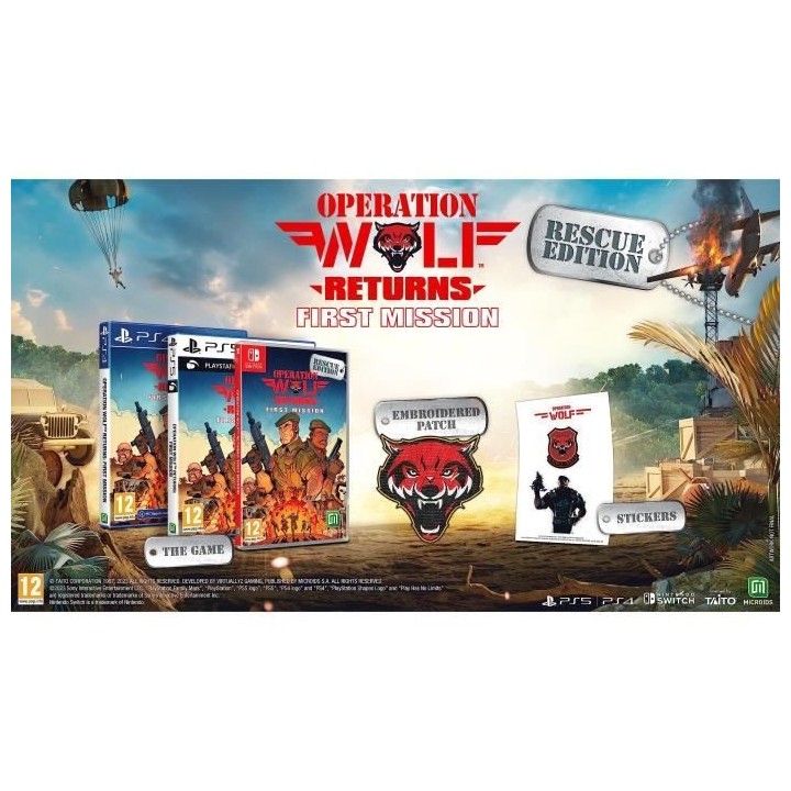 Operation Wolf Returns : First Mission Jeu PS5