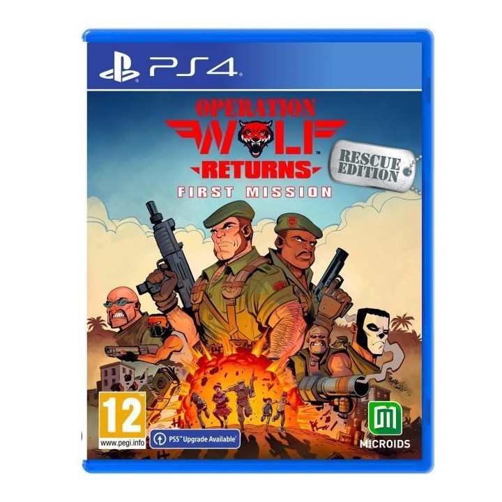 Operation Wolf Returns : First Mission Jeu PS4