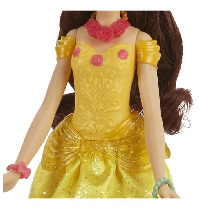 DISNEY PRINCESSES - Princesse et surprises - Poupée mannequin Belle -