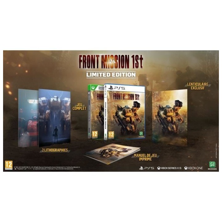 Front Mission 1st - Jeu Xbox Series X et Xbox One - Edition limitée