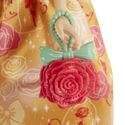 DISNEY PRINCESSES - Princesse et surprises - Poupée mannequin Belle - 10 vetements et accessoires - pour enfants - des 3 ans