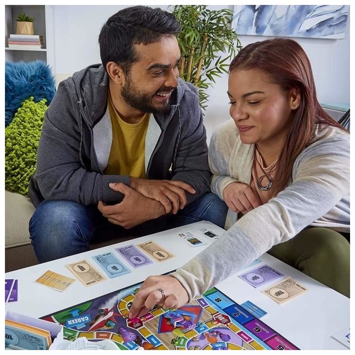 Destins Le jeu de la vie - Jeu de plateau pour la famille - 2 a 4 jou