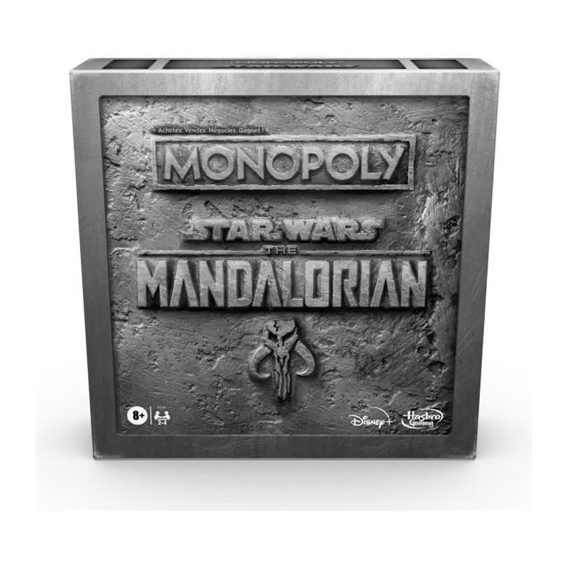 MONOPOLY - édition Star Wars The Mandalorian - Jeu de plateau - protéger L'Enfant (« bébé Yoda »)