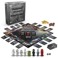 MONOPOLY - édition Star Wars The Mandalorian - Jeu de plateau - protéger L'Enfant (« bébé Yoda »)