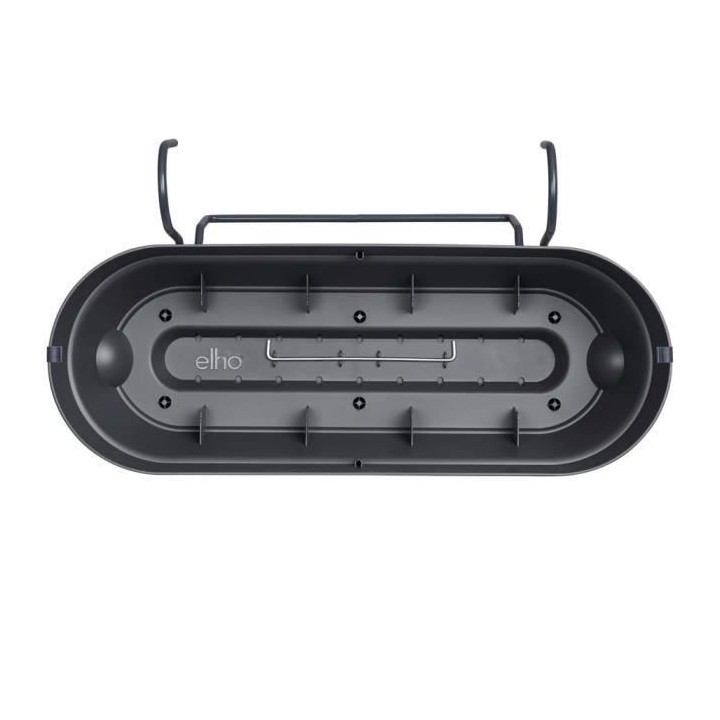 Elho Vibia Campana Balconniere Allin1 50 - Noir - L 50 x B 26 x H 17 c