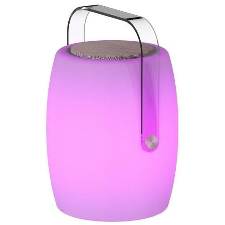 LUMISKY Lampe musicale d'extérieur avec haut parleur - 21 x 21 x 31 c