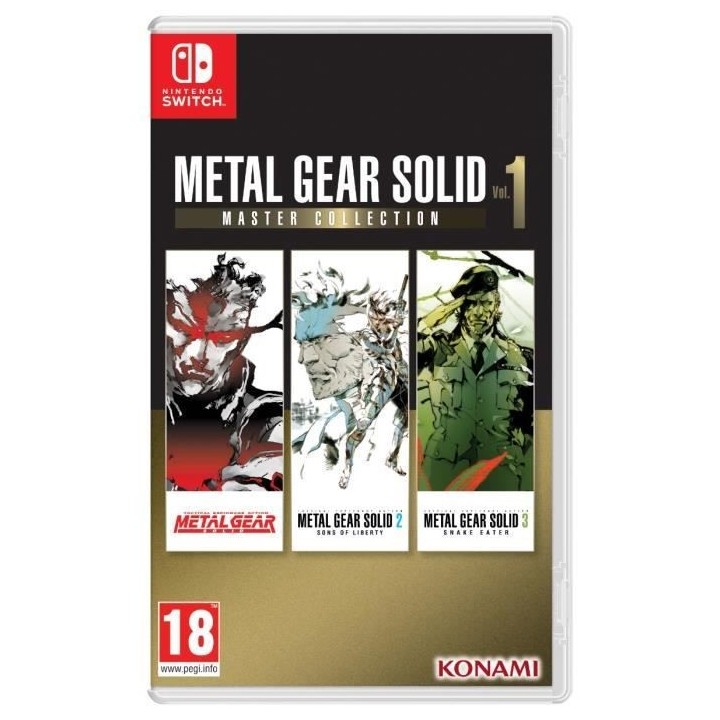 Metal Gear Solid Master Collection Vol.1 - Jeu Nintendo Switch