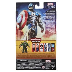 Figurine Civil Warrior de 15 cm a collectionner avec bouclier - a partir de 4 ans - Hasbro Marvel Legends Series