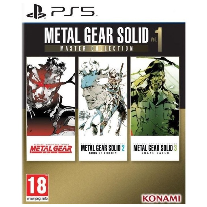 Metal Gear Solid Master Collection Vol.1 - Jeu PS5