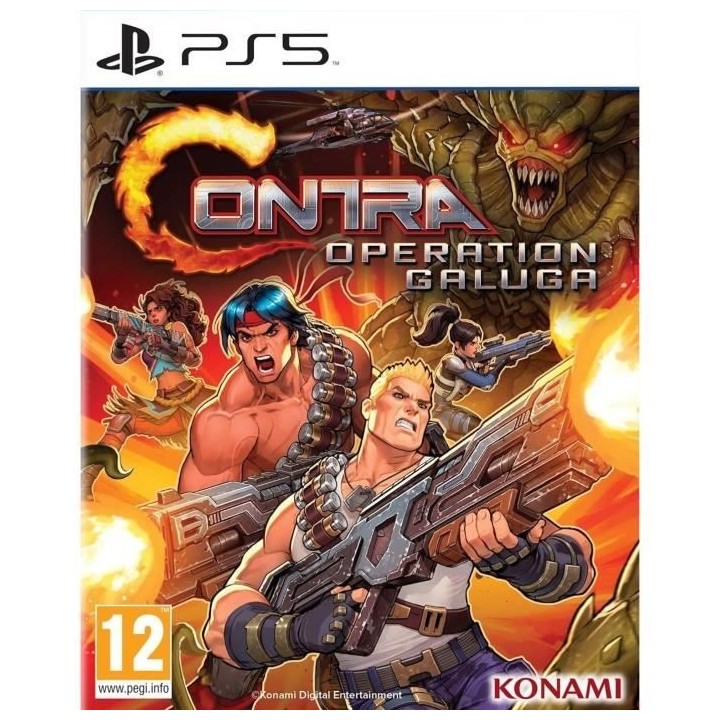 Contra Operation Galuga - Jeu PS5