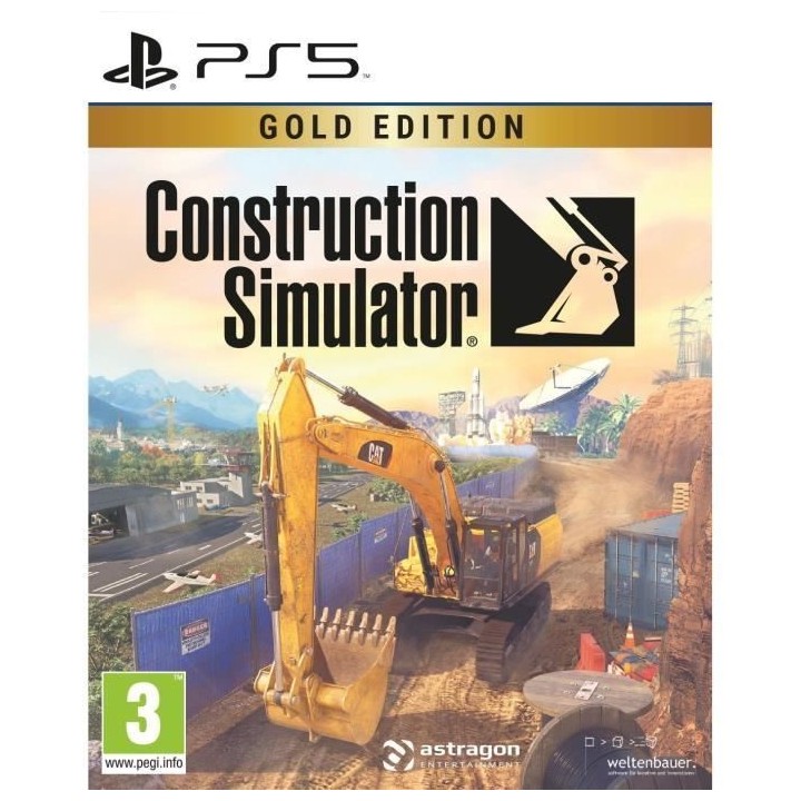 Construction Simulator - Jeu PS5 - Gold Edition