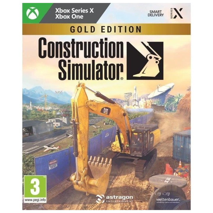 Construction Simulator - Jeu Xbox Series X - Gold Edition