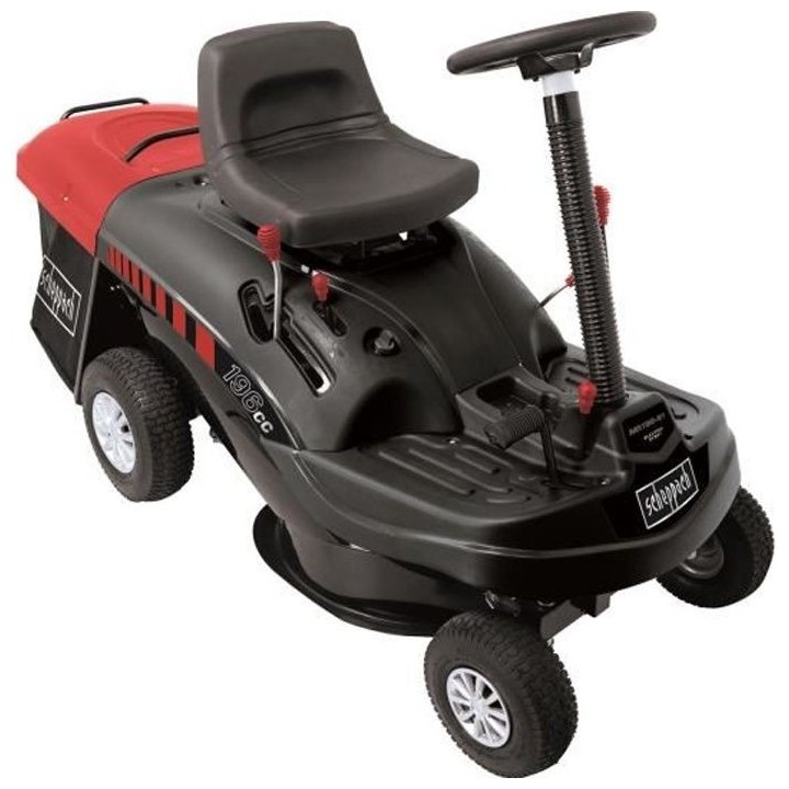 Tondeuse thermique autoportée SCHEPPACH MR196 61 - Largeur de coupe :