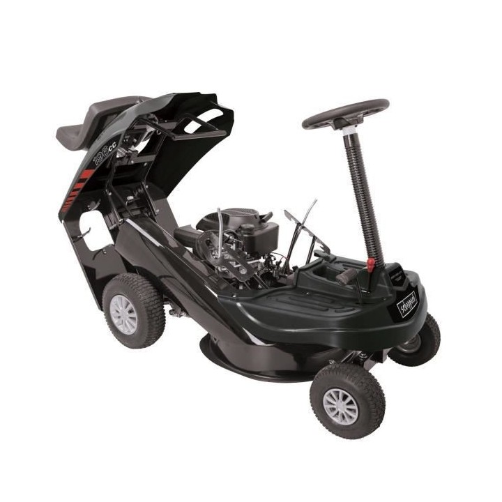 Tondeuse thermique autoportée SCHEPPACH MR196 61 - Largeur de coupe :